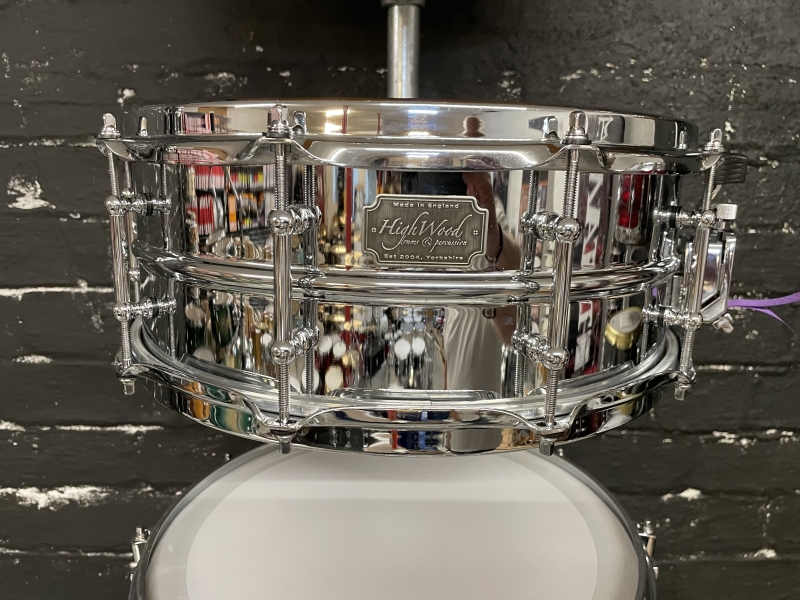 Highwood 14 x 5.5 Tin Can Snare Drum HTCS1455