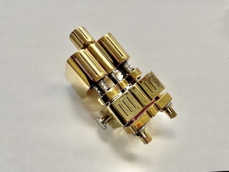 Sonor DGS Dual Glide Snare Drum Butt End in Gold DGSBG