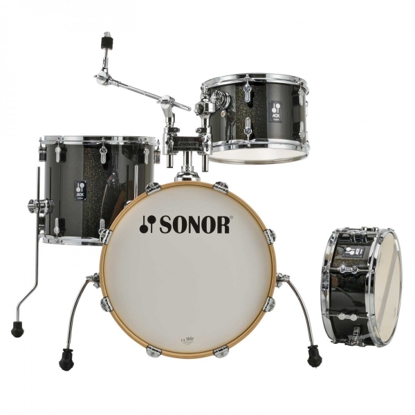 Sonor AQX 18 Jazz Shell Pack, Black Midnight Sparkle 4044661734894
