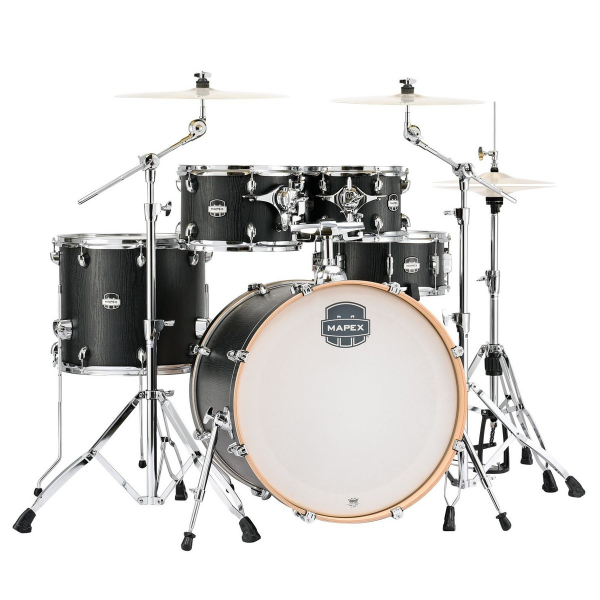Mapex Mars 22'' 5pc Rock Shell Pack, Nightwood MA529SF-ZW