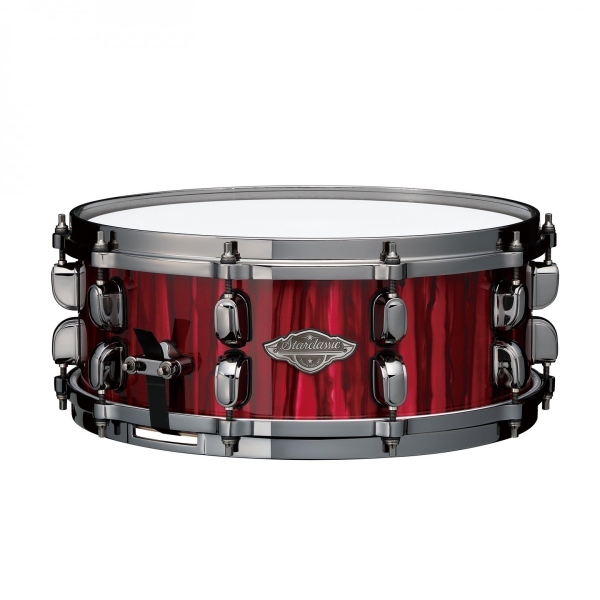 Tama Starclassic Performer 14 x 5.5 Snare Drum, Crimson Red Waterfall MBSS56BN-CRW