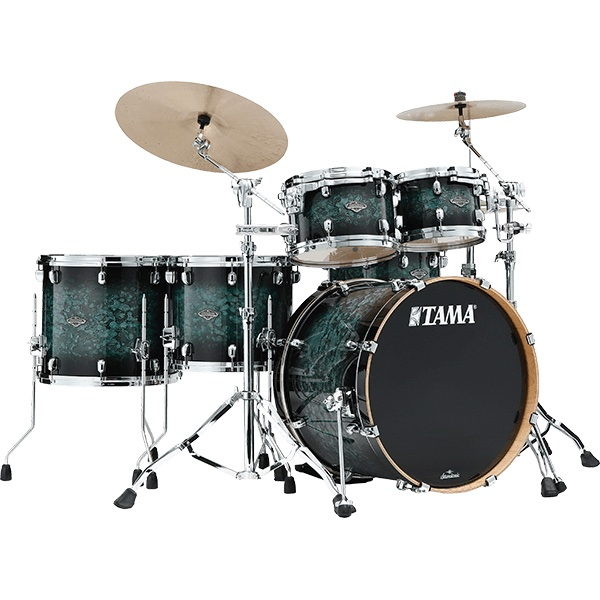 Tama Starclassic Performer 22 5pc Shell Pack, Molten Steel Blue Burst MBS52RZS-MSL