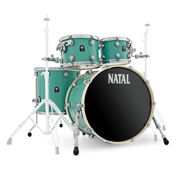 Natal Café Racer 22″ 4pc Shell Pack, Sea Foam Green UF22