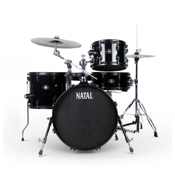 Natal DNA Stealth Practice Drum Kit K-DNB-F18-BKS