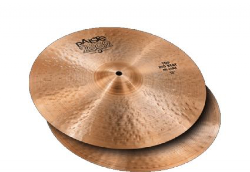Paiste 2002 Black Label Big Beat 15 Hats    P002BBT15H