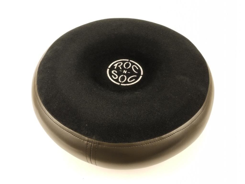 Roc n Soc Round Throne Top, Black RS R-K