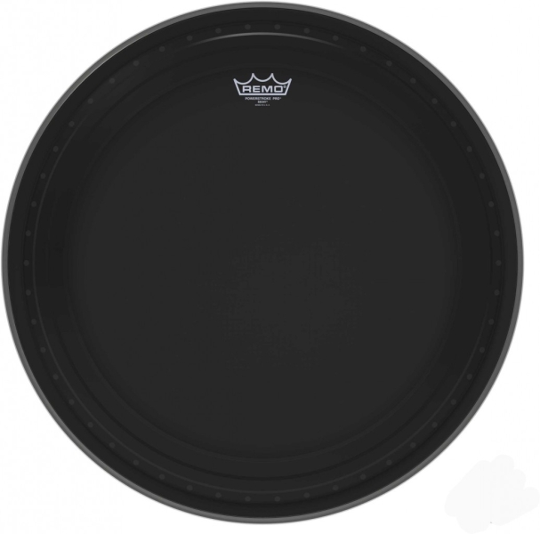 Remo 22 Powerstroke Pro Ebony Bass Drum Head PR-1422-00