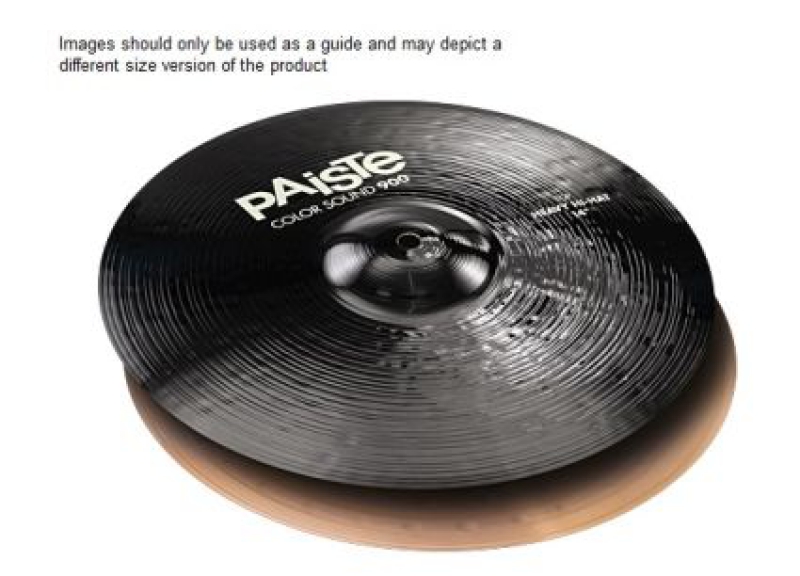 Paiste Color Sound 900 Black 14 Heavy Hats   P9BLK14HHH