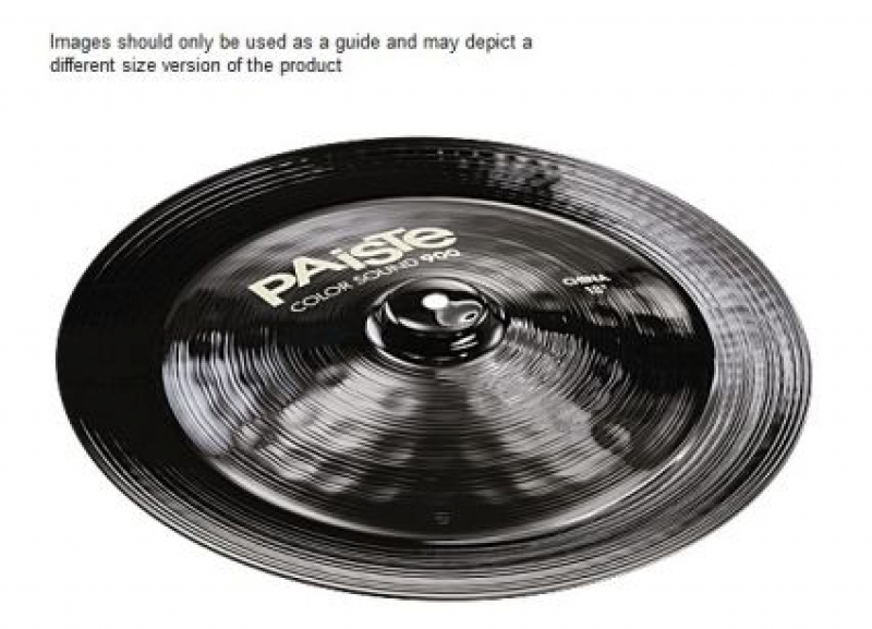 Paiste Color Sound 900 Black 16 China Cymbal P9BLK16CHN
