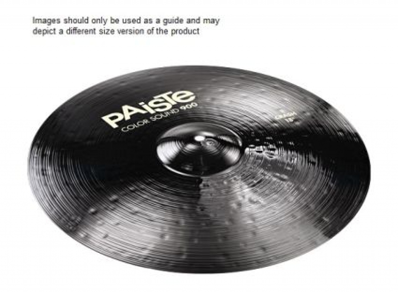 Paiste Color Sound 900 Black 16 Crash Cymbal P9BLK16CRS