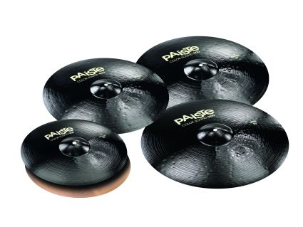 Paiste Color Sound 900 4 Piece Medium Black Cymbal Set P9BLKEVENSET