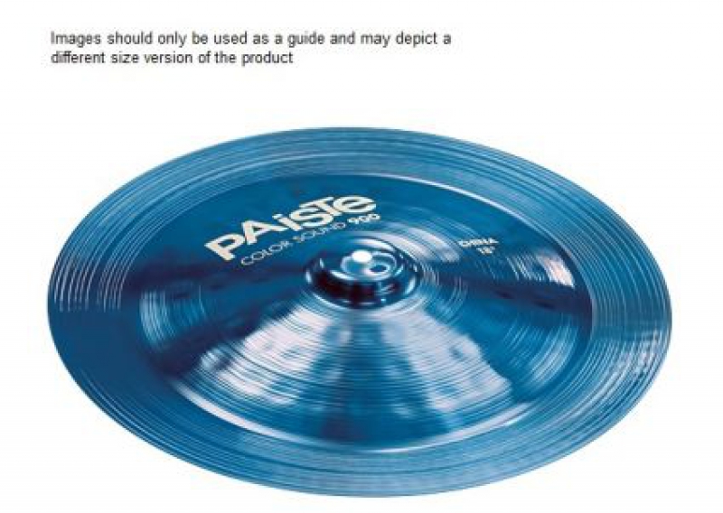 Paiste Color Sound 900 Blue 16 China Cymbal P9BLU16CHN
