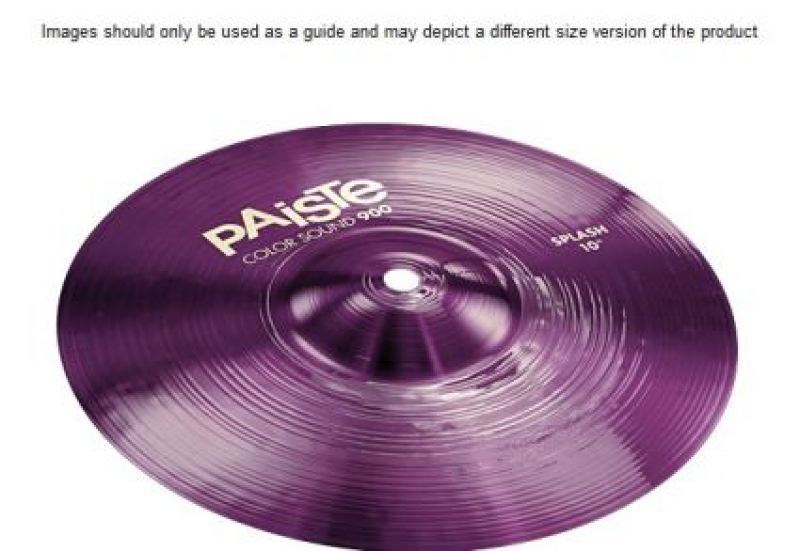 Paiste Color Sound 900 Purple 12 Splash Cymbal P9PUR12SPL