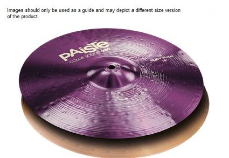 Paiste Color Sound 900 Purple 15 Heavy Hats   P9PUR15HHH