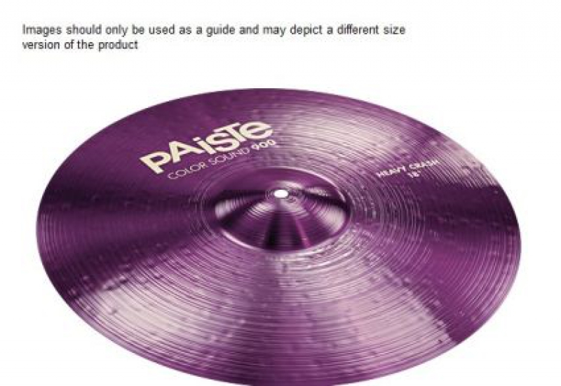Paiste Color Sound 900 Purple 18 Heavy Crash  Cymbal P9PUR18HCR