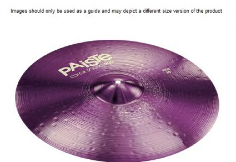 Paiste Color Sound 900 Purple 22 Ride Cymbal P9PUR22RDE