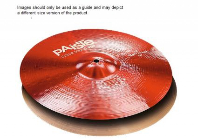 Paiste Color Sound 900 Red 14 Heavy Hats    P9RED14HHH