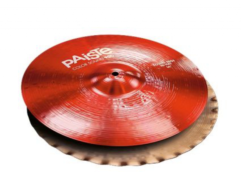 Paiste Color Sound 900 Red 14 Sound Edge Hats  P9RED14SEH