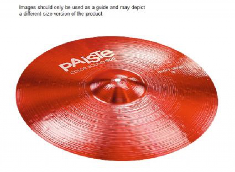 Paiste Color Sound 900 Red 16 Heavy Crash    Cymbal P9RED16HCR