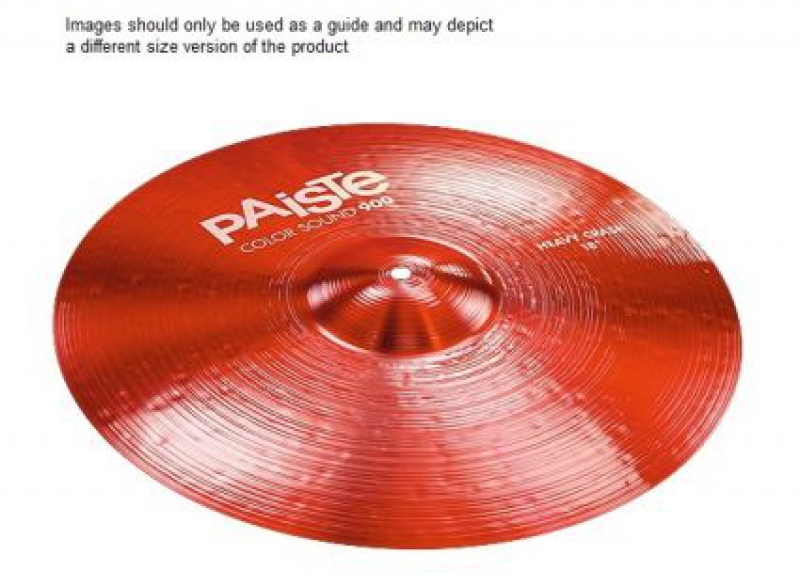 Paiste Color Sound 900 Red 18 Heavy Crash    Cymbal P9RED18HCR