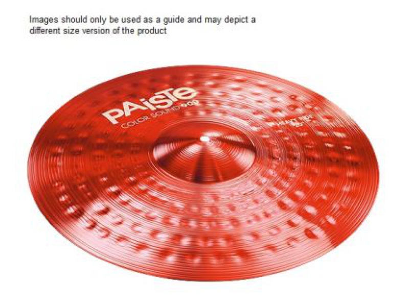 Paiste Color Sound 900 Red 20 Heavy Ride Cymbal P9RED20HRD