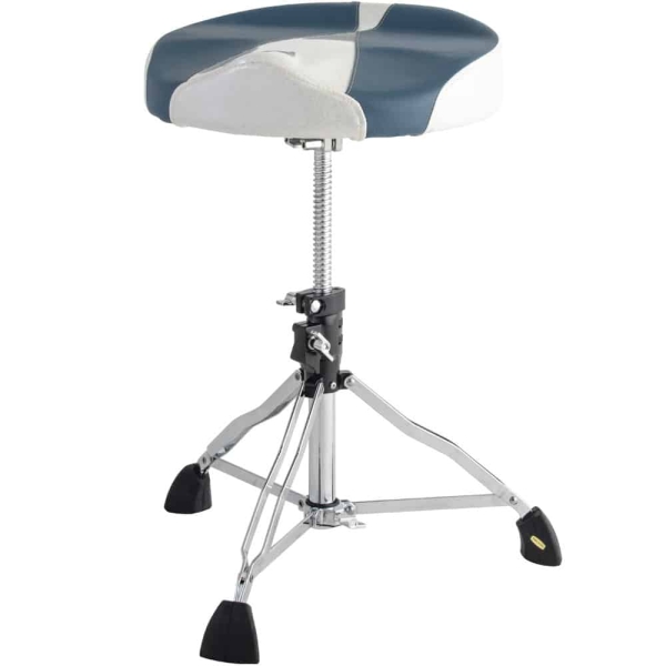 DIXON PSN-13BW Motorcycle Drum Throne, Blue/White PSN-13BW