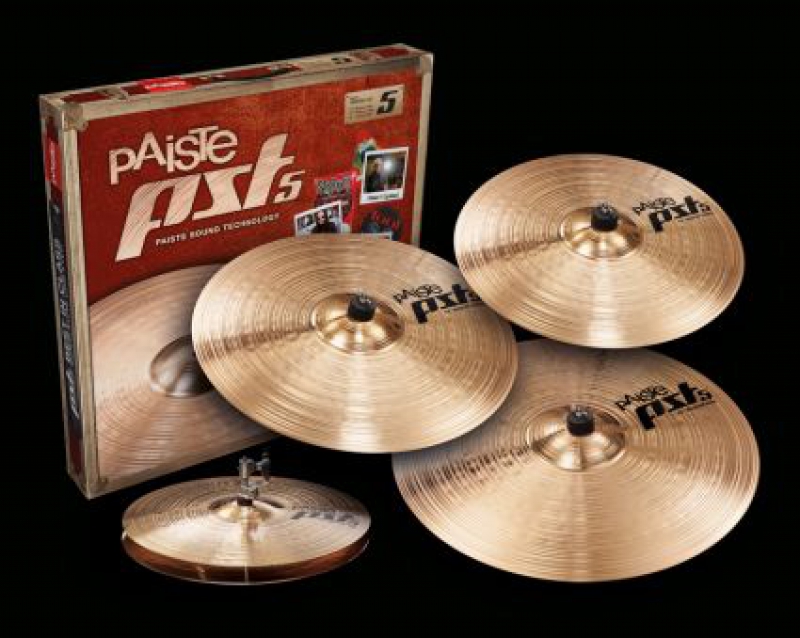 Paiste PST5 Medium Cymbal Box Set 14/16/18/20 PST5US16SET