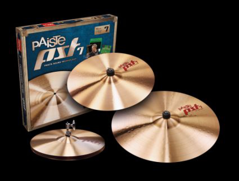 Paiste PST7 3 Piece Light/Session Cymbal Box Set 14/16/20  PST7BS3LITE