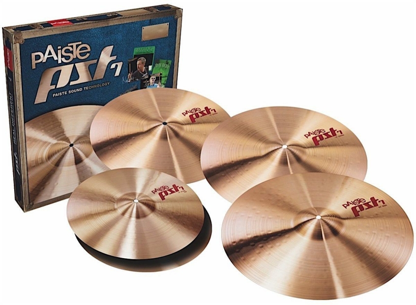 Paiste PST7 Medium Cymbal Box Set 14/16/18/20 PST7US16SET