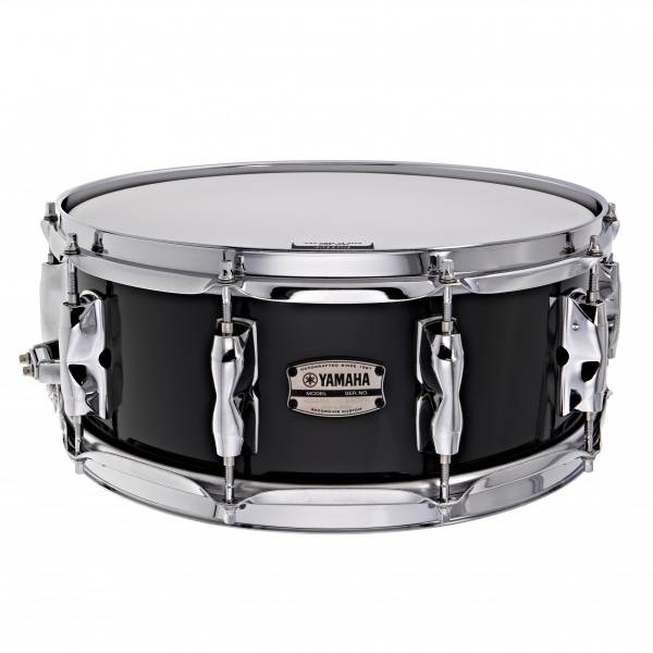 Yamaha Recording Custom 14 x 5.5  Birch Snare Drum, Solid Black RCS1455B