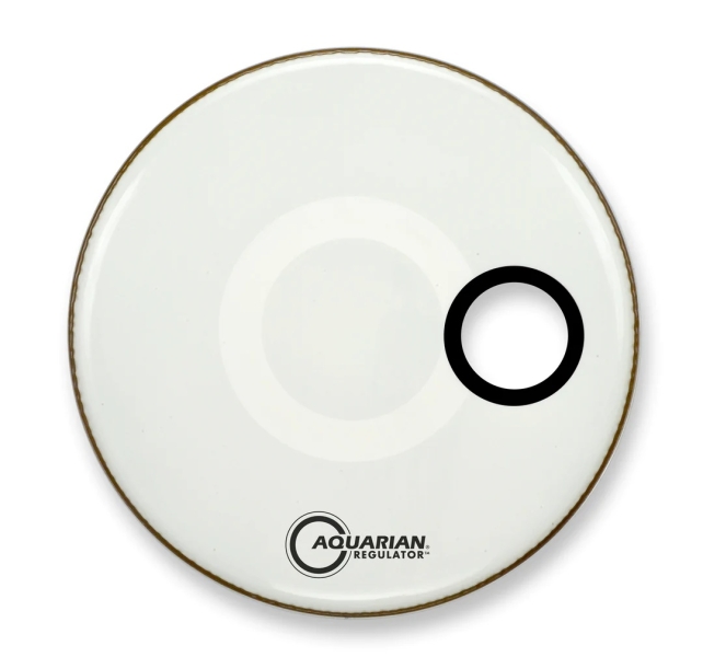 Aquarian Regulator RSM Offset Hole, Gloss White 18 RSM18WH
