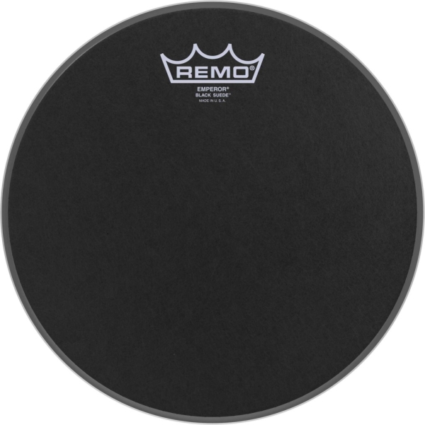 Remo 8 Black Suede Emperor Drum Head BE-0308-ES