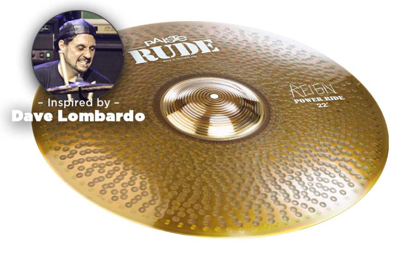 Paiste Rude 22 Reign Power Ride Cymbal PRUDREIGNRD22