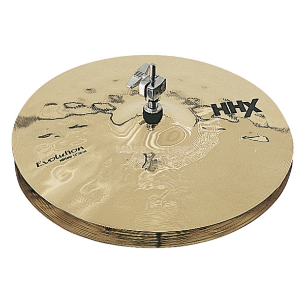 Sabian HHX 13'' Evolution Hi-Hat Cymbals, Brilliant Finish 11302XEB