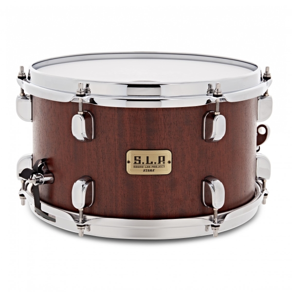 Tama SLP 12 x 7 MOD Bubinga Snare Drum, Satin Bubinga  LBU127-SBG