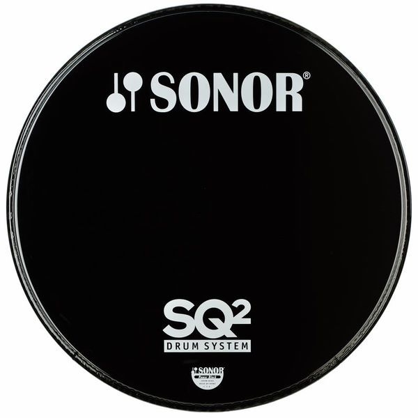 Sonor 22 SQ2 Bass Drum Logo Head, Resonant 222002
