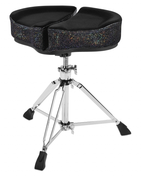 Ahead Spinal-G Saddle Black Sparkle Top with 3 Leg Base ASPG-BS3