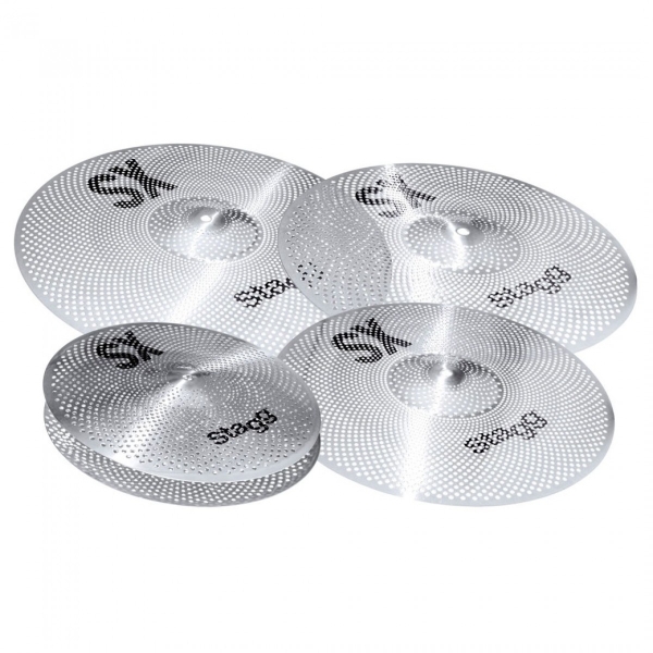 Stagg SXM Silent Practice Cymbal Set SXMSET