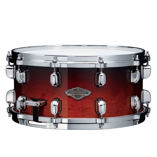 Tama Starclassic Performer 14 x 6.5 Snare Drum, Dark Cherry Fade MBSS65-DCF