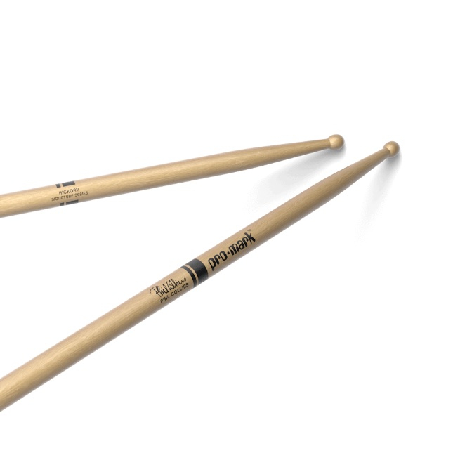 ProMark Phil Collins Hickory Drumstick, Wood Tip TXPCW