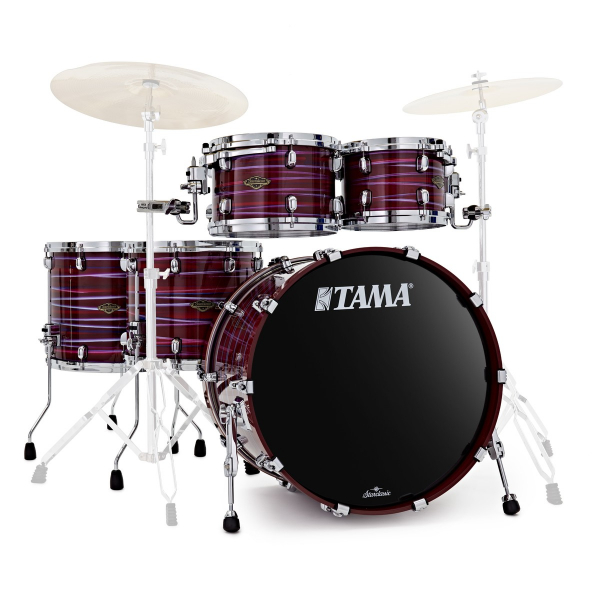 Tama Starclassic Walnut Birch 5pc Shell Pack, Lacquer Phantasm Oyster WBS52RZS-LPO