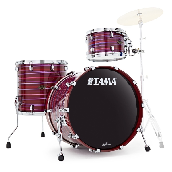 Tama Starclassic Walnut/Birch 3 PCE Drum Kit, Shell Pack, Lacquer Phantasm Oyster WBS32RZS-LPO