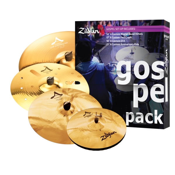 Zildjian A Custom Gospel Cymbal Pack AC0801G